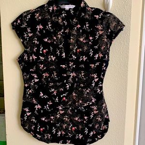 Black Asian Inspired Top